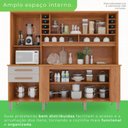 Ver imagem 2 de Armário de Cozinha 6 Portas 2 Gavetas Catar