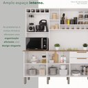 Ver imagem 7 de Armário de Cozinha 6 Portas 2 Gavetas New Topázio Branco