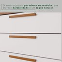 Ver imagem 5 de Armário de Cozinha 6 Portas 2 Gavetas New Topázio Branco