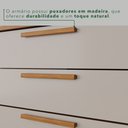 Ver imagem 5 de Armário de Cozinha 6 Portas 2 Gavetas New Topázio Bege/Cinamomo/Off-White