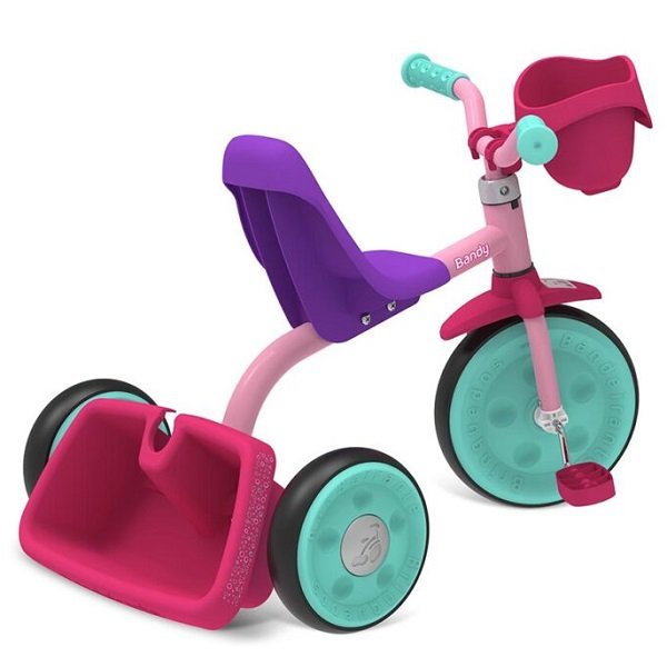 Motoca Infantil Lilás com Pedal - CALESITA-959