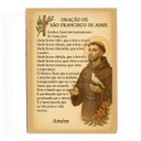 Ver imagem 1 de Placa Decorativa São Francisco de Assis Oração Católico Jesus Cristo