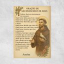 Ver imagem 3 de Placa Decorativa São Francisco de Assis Oração Católico Jesus Cristo