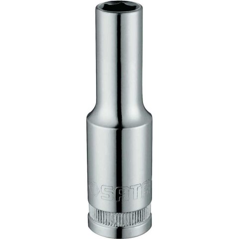 Soquete Sextavado Longo ST13409SC Encaixe 1-2 x 18mm Aço Cromo Vanádio Surface Drive Sata