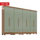 Ver imagem 6 de Quarto Modulado 100% MDF 4 Peças 8 Portas 4 Gavetas Smart Plus