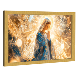 Quadro Decorativo Nossa Senhora Aparecida Oração - 1
