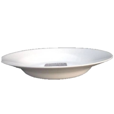 Prato Fundo de Vidro Opaline Menu 23cm C/12 Und - Nadir