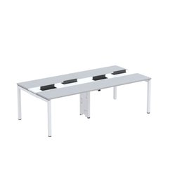 Mesa de Plataforma Dupla para 4 Pessoas Corporativa 160x120/4p Pdc16/12/4p - 2