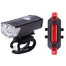 Kit Farol e Sinalizador Led P/ciclismo Recarregável Traseiro - 4