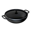 Ver imagem 2 de Panela Frigideira Wok 2 Alças de Ferro Fundido TV PF 36cm Libaneza