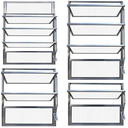 Ver imagem 1 de Janela Basculante 1 Seção Vidro Mini Boreal Alumínio Brilhante - Linha Resistence - 40cm - 40cm