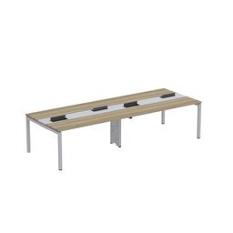 Mesa de Plataforma Dupla para 4 Pessoas Corporativa 160x120/4p Pdc16/12/4p - 2