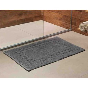 Tapete Banheiro Essence Liso 0,50 X 0,80 Cinza Amianto Niazitex
