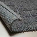 Ver imagem 3 de Tapete Banheiro Essence Liso 0,50 X 0,80 Cinza Amianto Niazitex