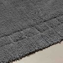 Ver imagem 2 de Tapete Banheiro Essence Liso 0,50 X 0,80 Cinza Amianto Niazitex