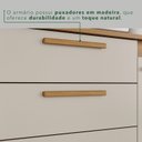 Ver imagem 7 de Armário de Cozinha 5 Portas 2 Gavetas Dubai Bege/Cinamomo/Off-White