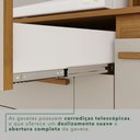 Ver imagem 6 de Armário de Cozinha 5 Portas 2 Gavetas Dubai Bege/Cinamomo/Off-White