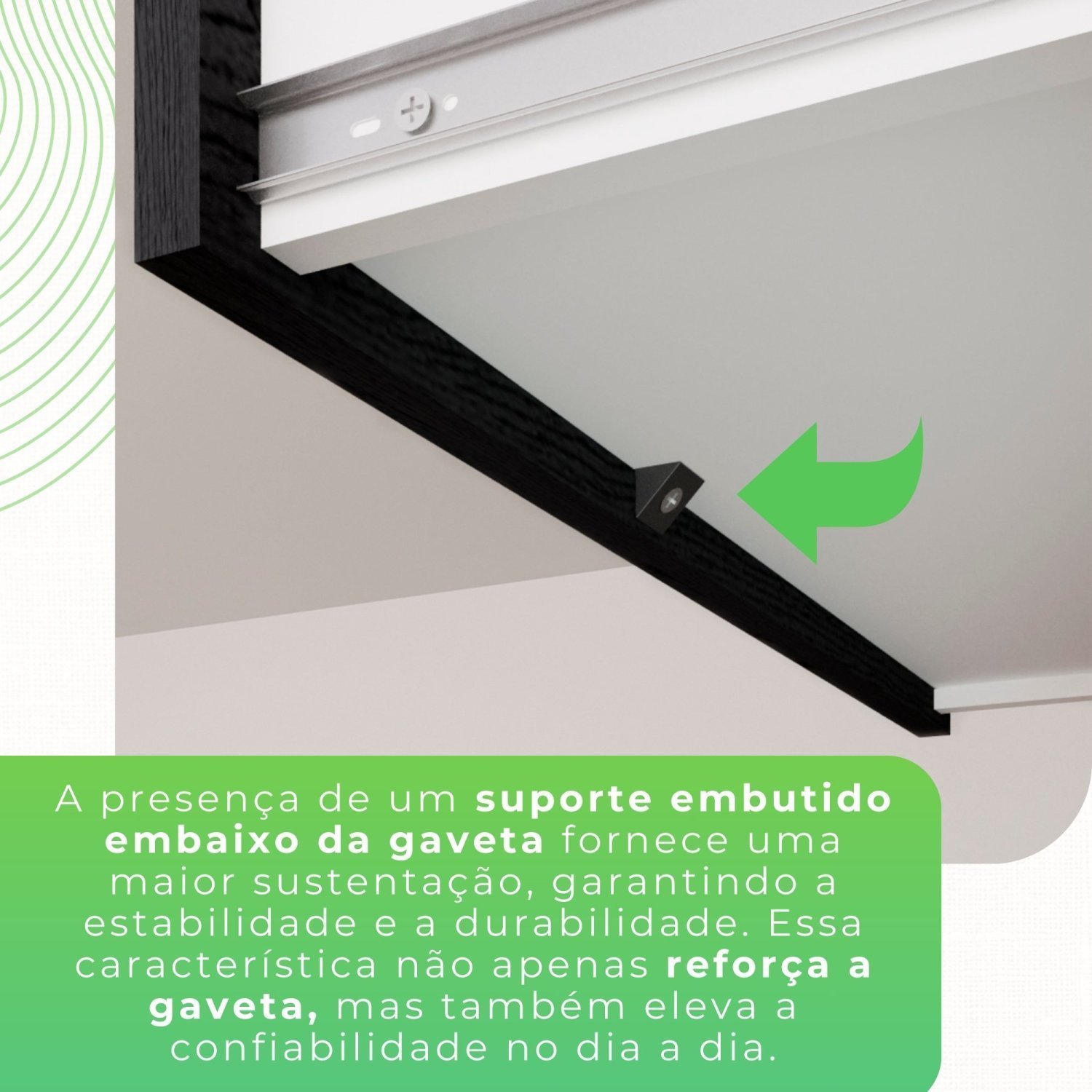Armário de Cozinha 5 Portas 2 Gavetas Dubai - 9