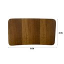 Ver imagem 2 de Encosto Madeira Envernizada Imbuia Escolar Secretaria