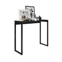 Ver imagem 1 de Aparador Ísis Industrial Mdf e Ferro Elegante - Preto/preto