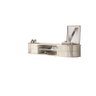 Rack Suspenso Ripado Algarve para TV até 75 polegadas- Calacata/Off White - Madetec - 3
