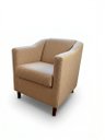 Ver imagem 4 de Kit com 2 Poltronas Reforçada e Confortável Tilla Linho