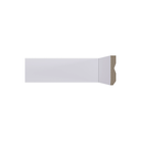Ver imagem 1 de Kit Rodape Poliestireno 7cm Liso Santa Luzia 24metros (10 Barras)