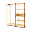Ver imagem 2 de Closet Verona Organizador Industrial com Cabideiro e Prateleiras