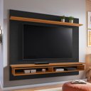 Ver imagem 2 de Painel para TV NT 1310 Preto com Freijó - Notável