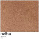 Ver imagem 4 de Poltrona Aisha Base Fixa Bouclé Decorativa Espuma D-26 Hr Terracota Nexta Casa