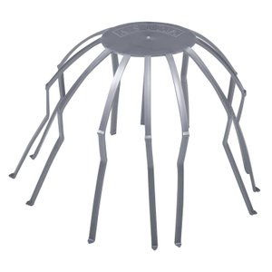 Anti-folha para Bocal de Saída de Calha 120x135mm Prata Astra