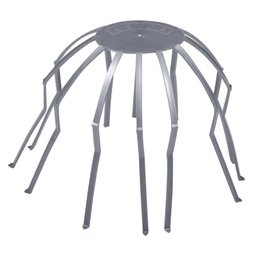 Anti-folha para Bocal de Saída de Calha 120x135mm Prata Astra - 3