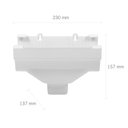 Ver imagem 4 de Bocal de Saída da Calha de 75mm Branco Astra