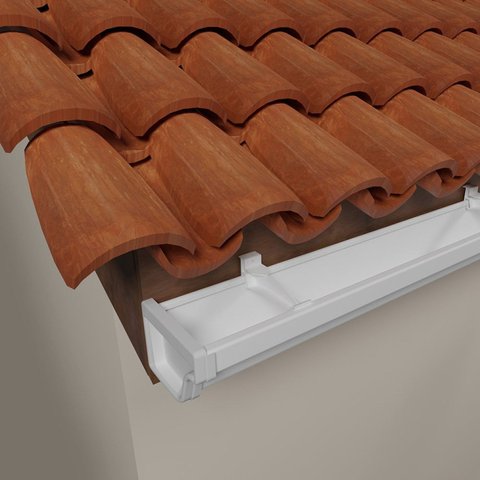 Cabeceira para Calha (Par) Branco 27x122mm Astra