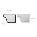 Ver imagem 4 de Cabeceira para Calha (Par) Branco 27x122mm Astra