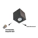 Ver imagem 4 de Spot Plafon Sobrepor Beiral Teto Direcionável Acompanha 1 Lâmpada Par20