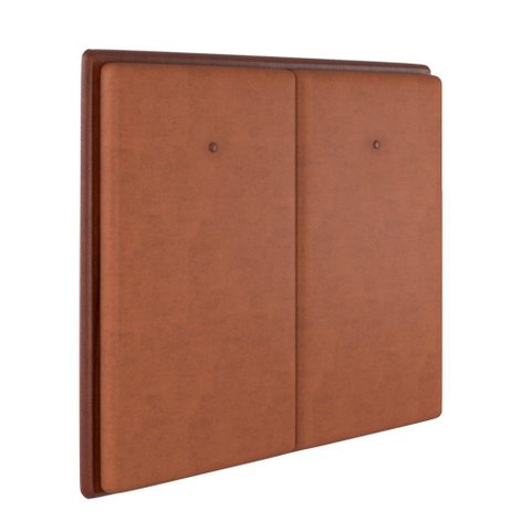 Cabeceira Box Queen Lizz Sonhar Estofados Veludo Terracota