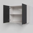 Ver imagem 5 de Armário Aéreo 2 Portas 80cm Puxador 150cm Ipanema CabeCasa MadeiraOriginals