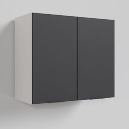 Armário Aéreo 2 Portas 80cm Puxador 150cm Ipanema CabeCasa MadeiraMadeira - 4