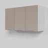 Armário Aéreo 3 Portas 120cm Puxador 150cm Ipanema CabeCasa MadeiraMadeira - 6