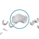 Ver imagem 6 de Esquadro Interno de Calha Branco 162x90mm Astra