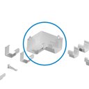 Ver imagem 6 de Esquadro Interno de Calha Branco 162x90mm Astra
