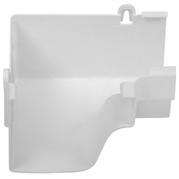 Esquadro Interno de Calha Branco 162x90mm Astra - 3