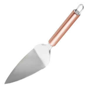 Espátula Pá para Servir e Cortar Bolo em Inox com Cabo Rose Gold 27cm - Wp Connect