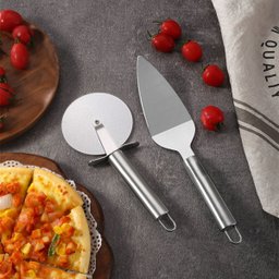 Espátula Pá para Servir e Cortar Bolo em Inox com Cabo Rose Gold 27cm - Wp Connect - 3