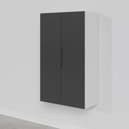 Armário Aéreo 2 Portas 80x135cm Puxador 150cm Ipanema CabeCasa MadeiraMadeira - 6