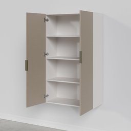 Armário Aéreo 2 Portas 80x135cm Puxador 150cm Ipanema CabeCasa MadeiraMadeira - 7
