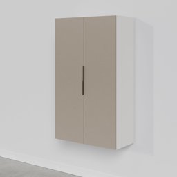 Armário Aéreo 2 Portas 80x135cm Puxador 150cm Ipanema CabeCasa MadeiraMadeira - 6