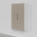 Ver imagem 6 de Armário Aéreo 2 Portas 80x135cm Puxador 150cm Ipanema CabeCasa MadeiraOriginals