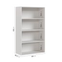 Ver imagem 2 de Armário Aéreo Planejado 2 Portas 80x135cm Puxador 150cm Ipanema CabeCasa MadeiraOriginals Bege/Fendi Trama/Bra